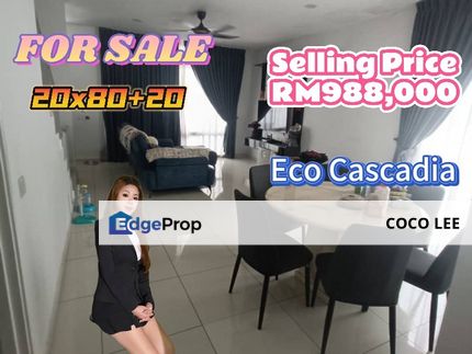 Eco Cascadia @Double Storey Terrace House , Johor, Johor Bahru