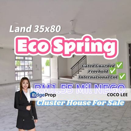 Eco Spring @Cluster House , Johor, Johor Bahru