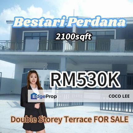 Bestari Perdana @Double Storey Terrace House , Johor, Pasir Gudang