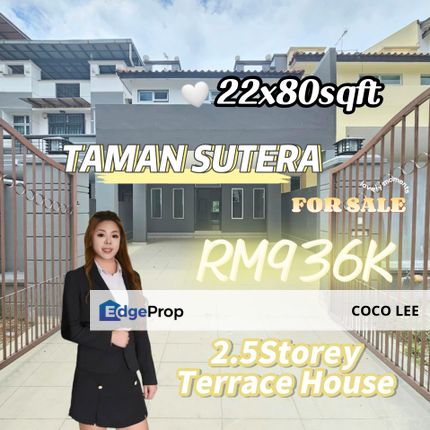 Taman Sutera @2.5Storey Terrace House , Johor, Johor Bahru