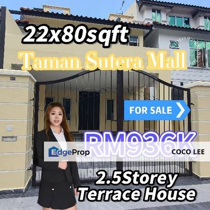 Taman Sutera Utama @2.5Storey Terrace House , Johor, Skudai