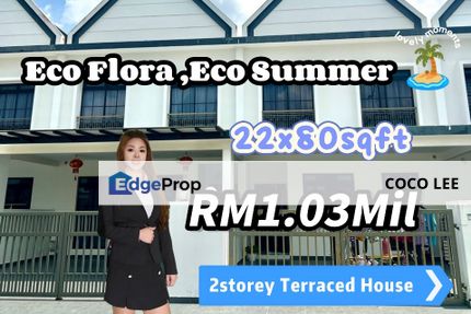 Eco Summer @2Storey Terrace House , Johor, Johor Bahru