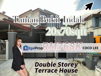 Taman Bukit Indah @Double Storey Terrace House , Johor, Johor Bahru