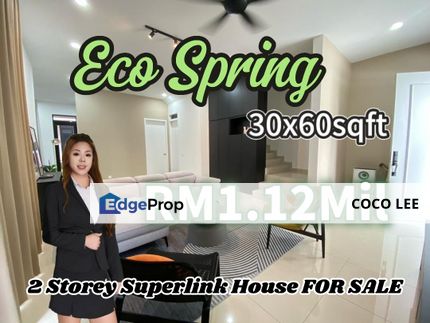 Eco Spring @2 Storey Superlink House, Johor, Johor Bahru