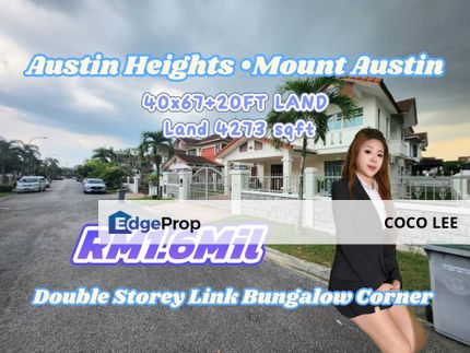 Mount Austin Austin Heights @Double Storey Link Bungalow , Johor, Johor Bahru