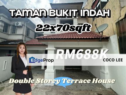 Taman Bukit Indah @Double Storey Terrace House , Johor, Johor Bahru