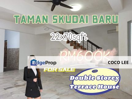 Taman Skudai Baru @Double Storey Terrace House , Johor, Skudai