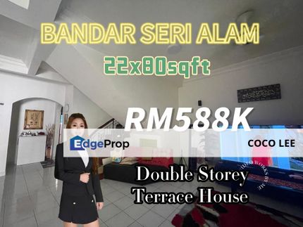 Bandar Seri Alam @Double Storey Terrace House , Johor, Masai