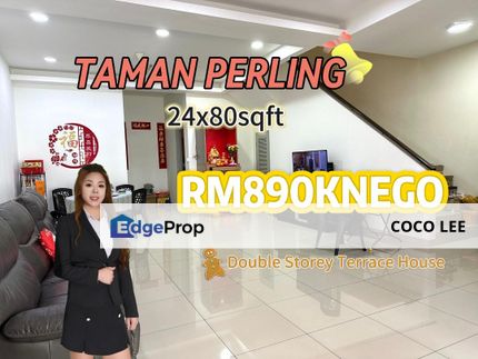 D'Serambi Taman Perling @Double Storey Terrace House , Johor, Johor Bahru