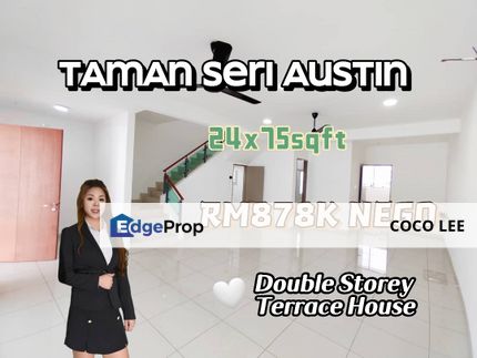 Taman Seri Austin @Double Storey Terrace House , Johor, Johor Bahru