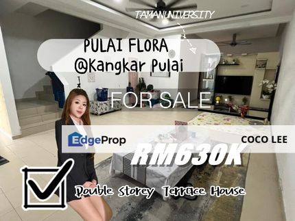 Pulai Flora Kangkar Pulai @Double Storey Terrace House , Johor, Skudai