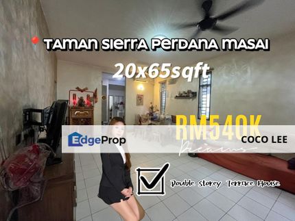 Taman Sierra Perdana @Double Storey Terrace House , Johor, Masai