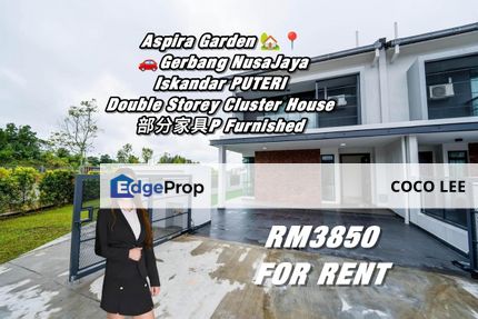 Aspira Garden @Double Storey Cluster House , Johor, Gelang Patah