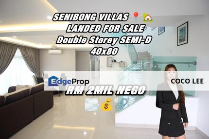 Senibong Villas @Double Storey SEMI-D, Johor, Masai