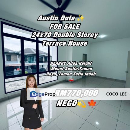 Austin Duta @Double Storey Terrace House , Johor, Johor Bahru