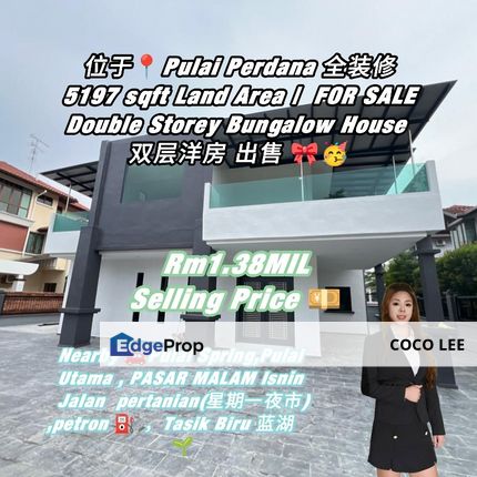 Taman Pulai Perdana @Double Storey Bungalow House , Johor, Skudai