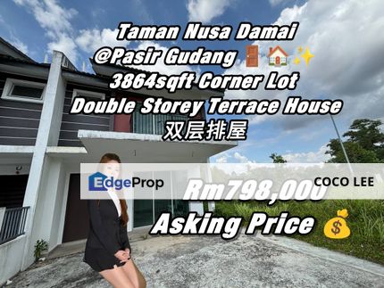 Nusa Damai Pasir Gudang @Double Storey Terrace House , Johor, Pasir Gudang