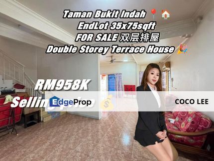 Taman Bukit Indah @Double Storey Terrace House , Johor, Johor Bahru