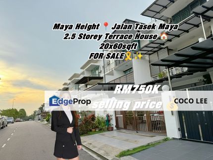 Seri Alam Maya Height @ 2.5 Storey Terrace House , Johor, Masai