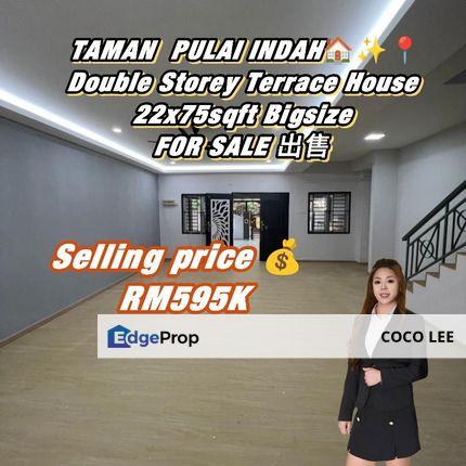 TAMAN PULAI INDAH @Double Storey Terrace House , Johor, Skudai