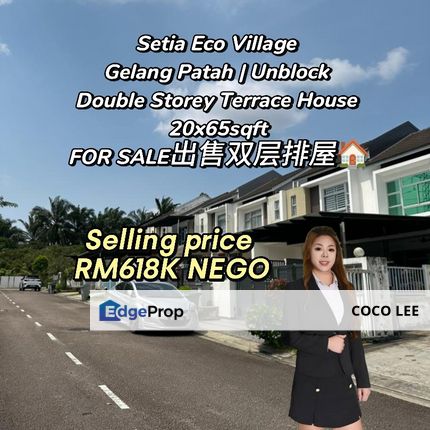 Setia Eco Village @Double Storey Terrace House , Johor, Gelang Patah