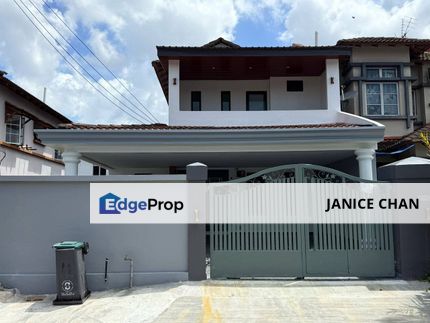 Bukit Indah renovated double storey end lot with land 28x65, Johor, Johor Bahru