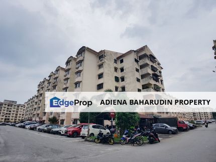 FOR SALE : LEVEL 1 APARTMENT SUBANG SURIA, SUBANG BESTARI, Selangor, Shah Alam