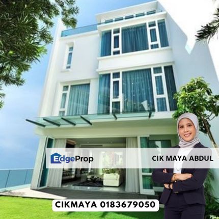 WITH PRIVATE LIFT 3.5 Storey House, Garden Villa, Kiara 9 Mont Kiara , Kuala Lumpur, Mont Kiara