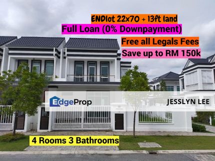 [100% Loan, Free MOT, free legals fees) Eco Majestic Semenyih Endlot + Land, Selangor, Semenyih