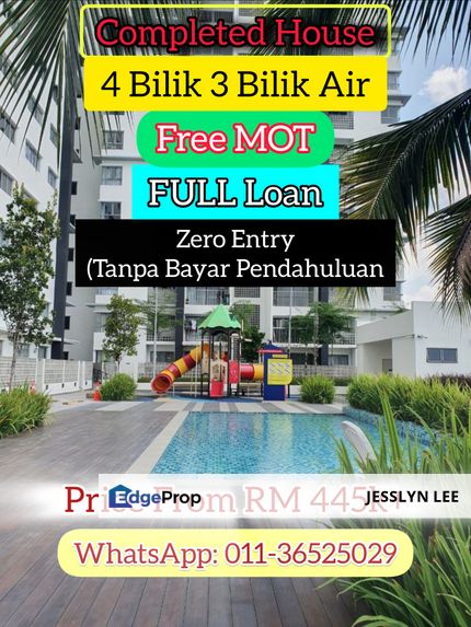 [FULL LOAN,FREE spa fees] Residensi Sutera Kajang , Selangor, Kajang