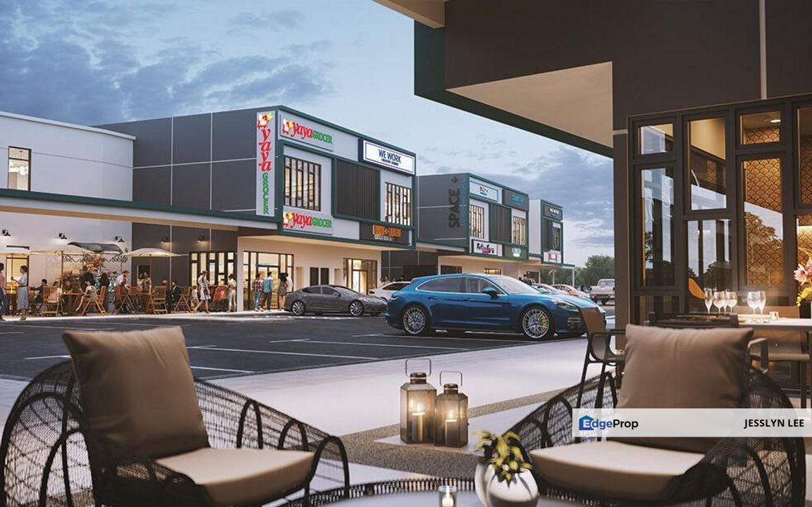 Rawang Shop Bandar Tasik Puteri Rawang 2 Storey SEMI D Concept Shop , Selangor, Rawang