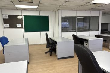Fully Furniture Office Space Plaza Permata KL City Jln Tun Razak LRT