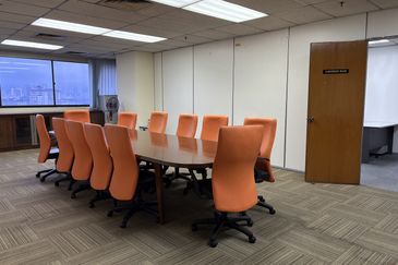 Fully Furniture Office Space Plaza Permata KL City Jln Tun Razak LRT