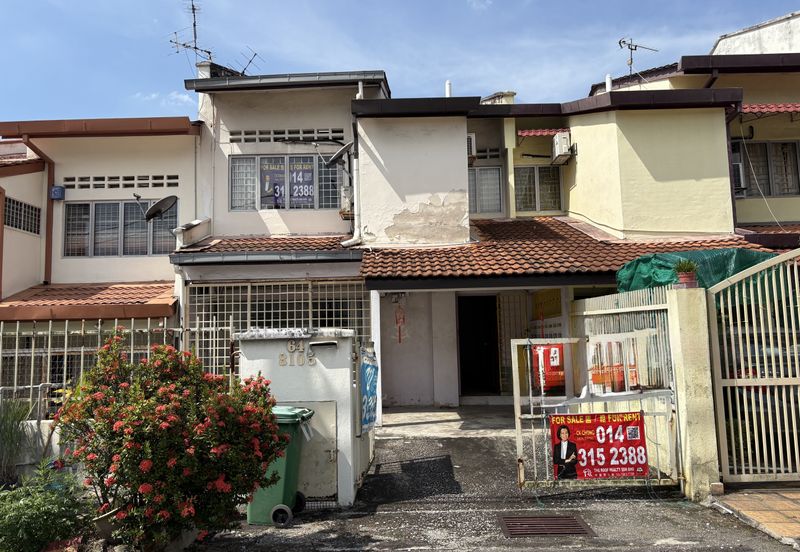 Freehold Double Storey Terrace Taman Midah Kuala Lumpur near HUKM