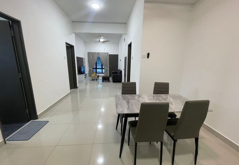 Fully Furnished Corner Ground Floor Rafflesia Residence Sg Long