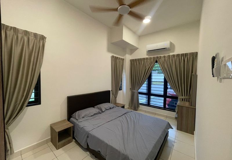 Fully Furnished Corner Ground Floor Rafflesia Residence Sg Long