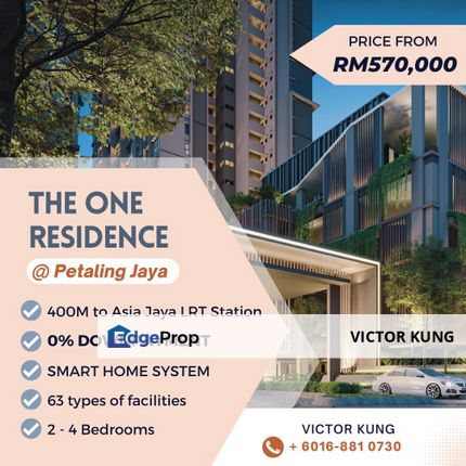 2-4rooms, next to LRT station, Selangor, Petaling Jaya