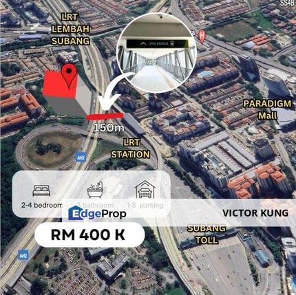 NEW Launch 150m to LRT3 station 2-4bedrooms, Selangor, Ara Damansara