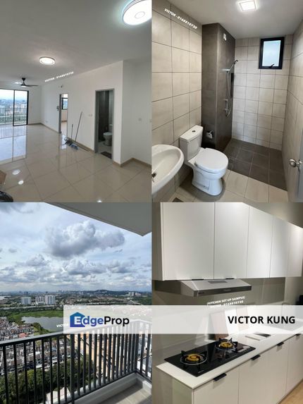 2BED + 2BATH RM1.5k - 100% NEW UNIT, Selangor, Puchong