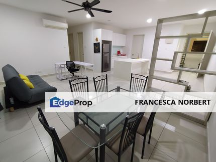 FULLY FURNISHED WITH BALCONY at Cristal Serin Condominium Cyberjaya Selangor for Rent, Selangor, Cyberjaya