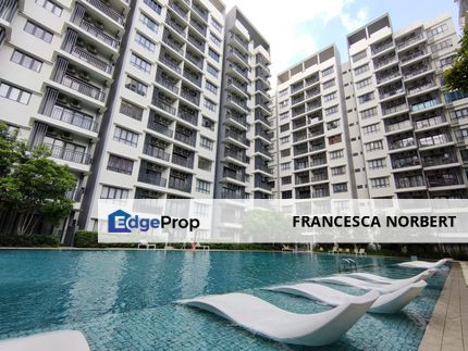 DIRECT ACCESS TO SWIMMING POOL IN FRONT Condominium in Suria Residence by Sunsuria Bukit Jelutong Selangor for Sale untuk Dijual, Selangor, Bukit Jelutong