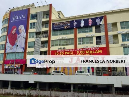 GROUND FLOOR Shop Lot For Sale at Ostia Seksyen 14 Bandar Baru Bangi Selangor untuk Dijual Next to Jakel Bangi, Selangor, Bangi