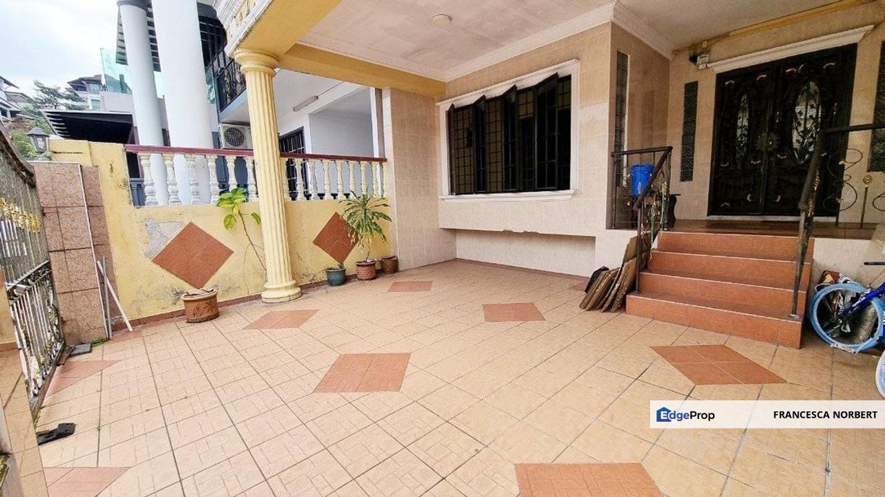 BELOW BANK VALUE Near to Ampang Point DOUBLE STOREY TERRACE TAMAN BUKIT INDAH AMPANG FOR SALE , Selangor, Ampang