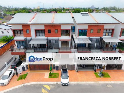 CHEAPEST 3 STOREY TERRACE HOUSE FOR SALE AT MYRA MERANTI JALAN PULAU MERANTI, PUCHONG FACING GARDEN , Selangor, Puchong