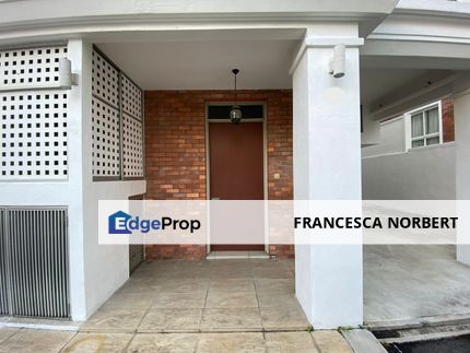 WELL MAINTAINED, LOW DENSITY WITH ENGLISH COLONIAL DESIGN 3-Storey Semi Detached @ Mesra Terrace, Dutamas KL for Sale (Phase 2 with Extra Land), Kuala Lumpur, Dutamas