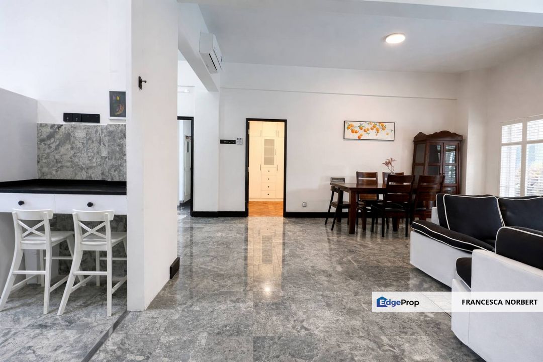 RARE BIG SIZE GROUND FLOOR Beautiful Modern Interior Move in Ready 4-Bedroom for Rent @ Sri Bayu Apartment Bangsar KL, Kuala Lumpur, Bangsar