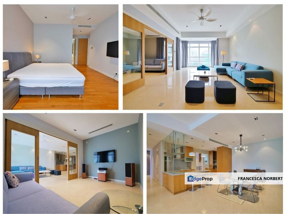 LOW DENSITY PRIVATE LIFT LOBBY 3+1 Bedroom for Sale at Binjai Residency KLCC Kuala Lumpur, Kuala Lumpur, KLCC