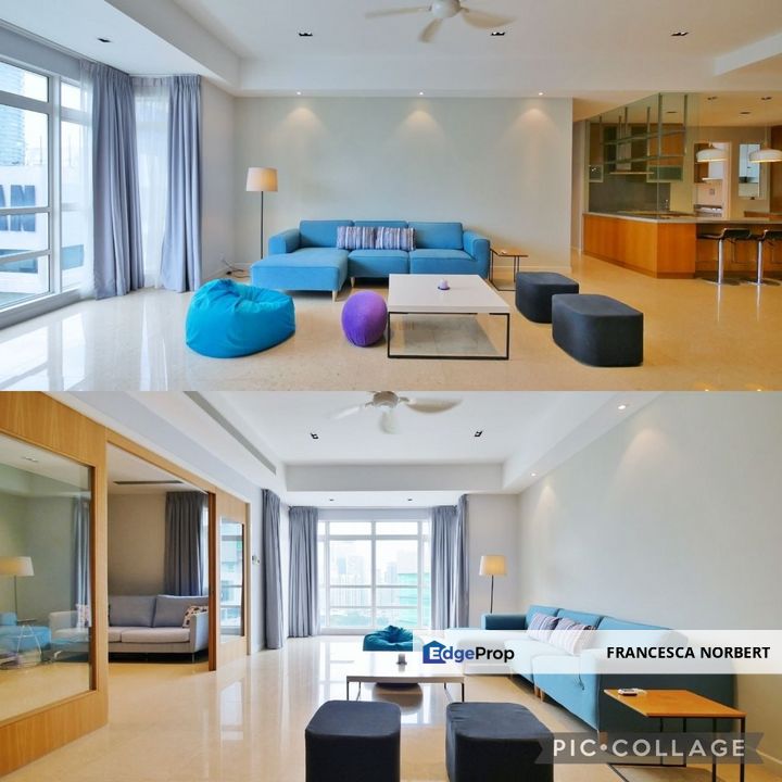 LOW DENSITY PRIVATE LIFT LOBBY 3+1 Bedroom for Sale at Binjai Residency KLCC Kuala Lumpur, Kuala Lumpur, KLCC