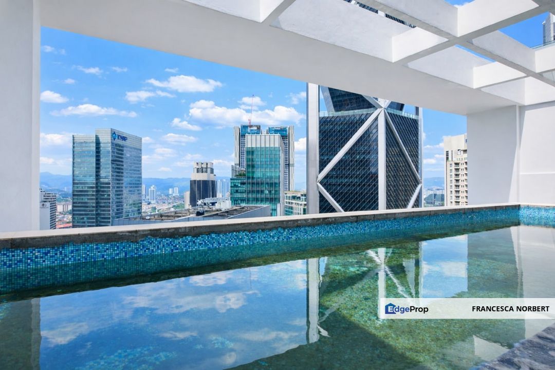 Exclusive 7000 sqft KL City View Duplex Penthouse Binjai Residency Kuala Lumpur for Sale with Private Swimming Pool, Kuala Lumpur, KLCC