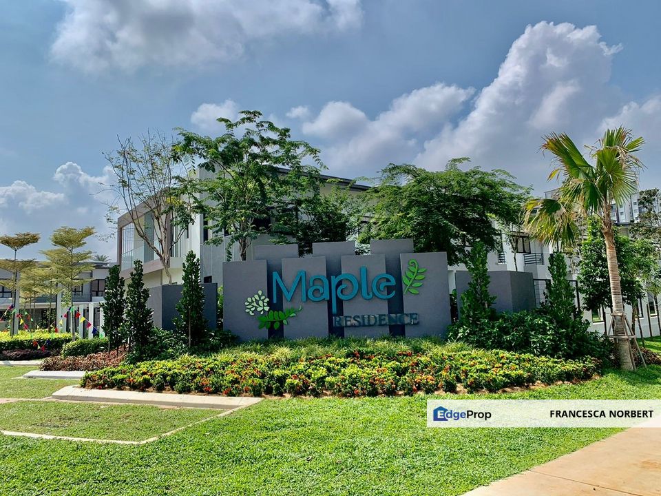 Double Storey Partly Furnished Maple Residence Laman View, Cyber 9, Cyberjaya for Rent , Selangor, Cyberjaya